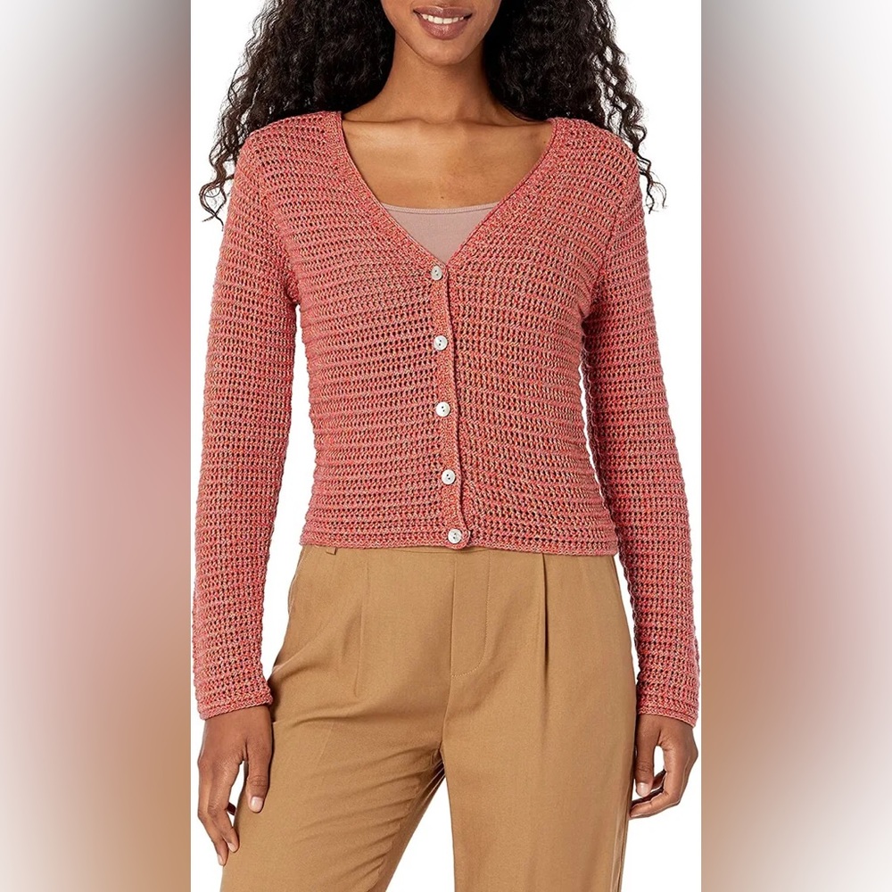 Vince NWT marled cardigan XL